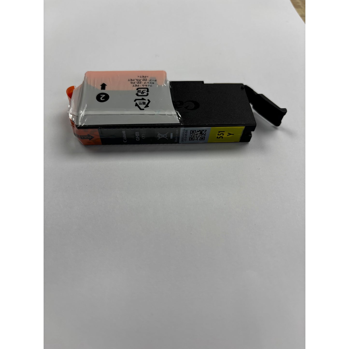 Genuine Canon CLI-551 Printer Ink Cartridge Yellow - Sealed - Free UK Delivery