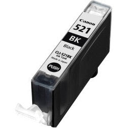 Canon CLI-521 Printer Ink Cartridge Black - letterbox friendly