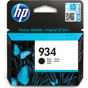 HP 934 Standard Black Original Ink Cartridge - letterbox friendly HP