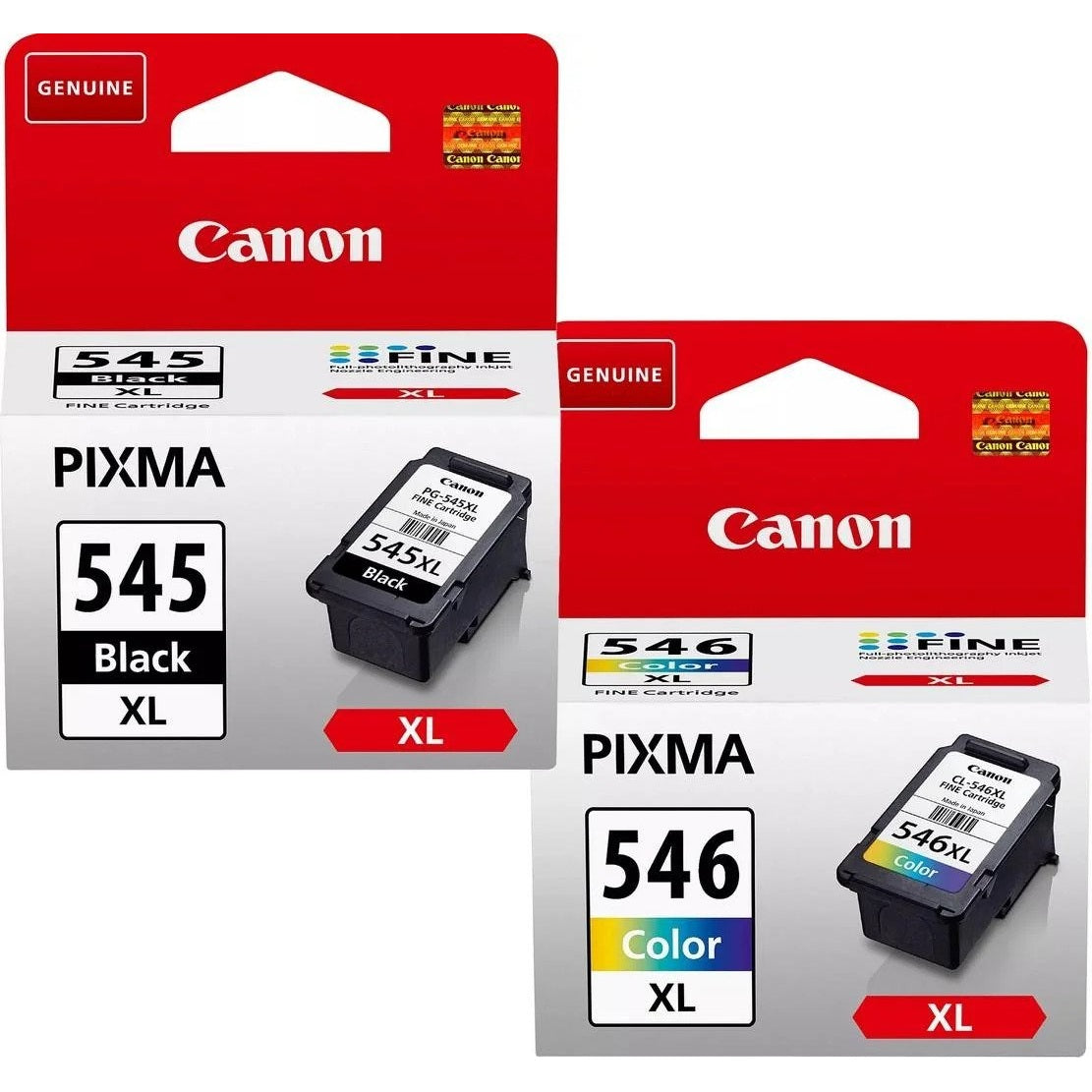 Canon PG-545XL Black and CL-546XL Color Bundle