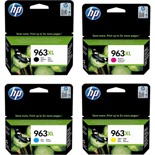 HP 3YP35AE 963XL High Yield Original Ink Cartridge Black/Cyan/Magenta/Yellow Bundle