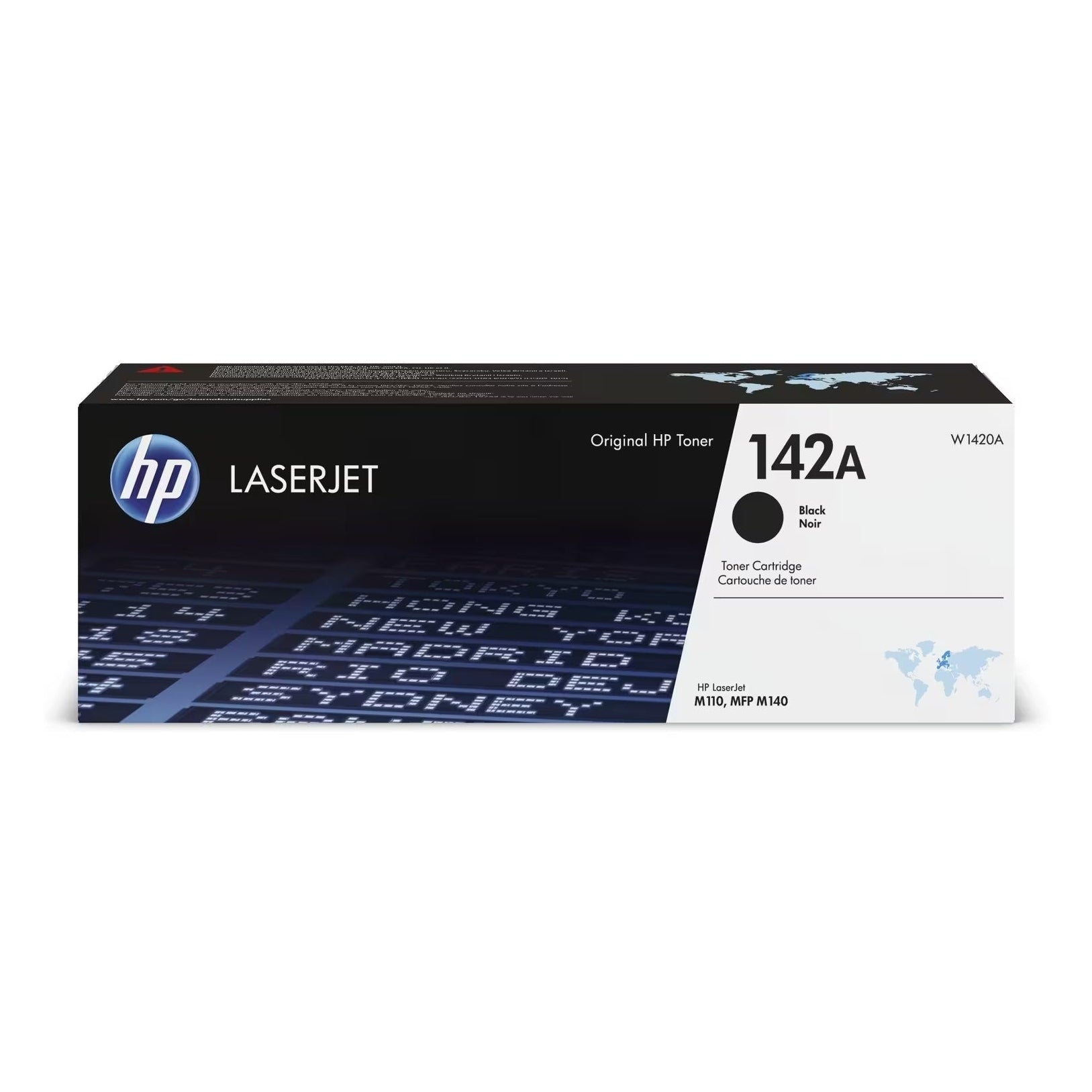 HP 142A BLACK ORIGINAL LASERJET TONER HP