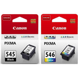 Canon PG-545 and CL-546 Original Ink Bundle