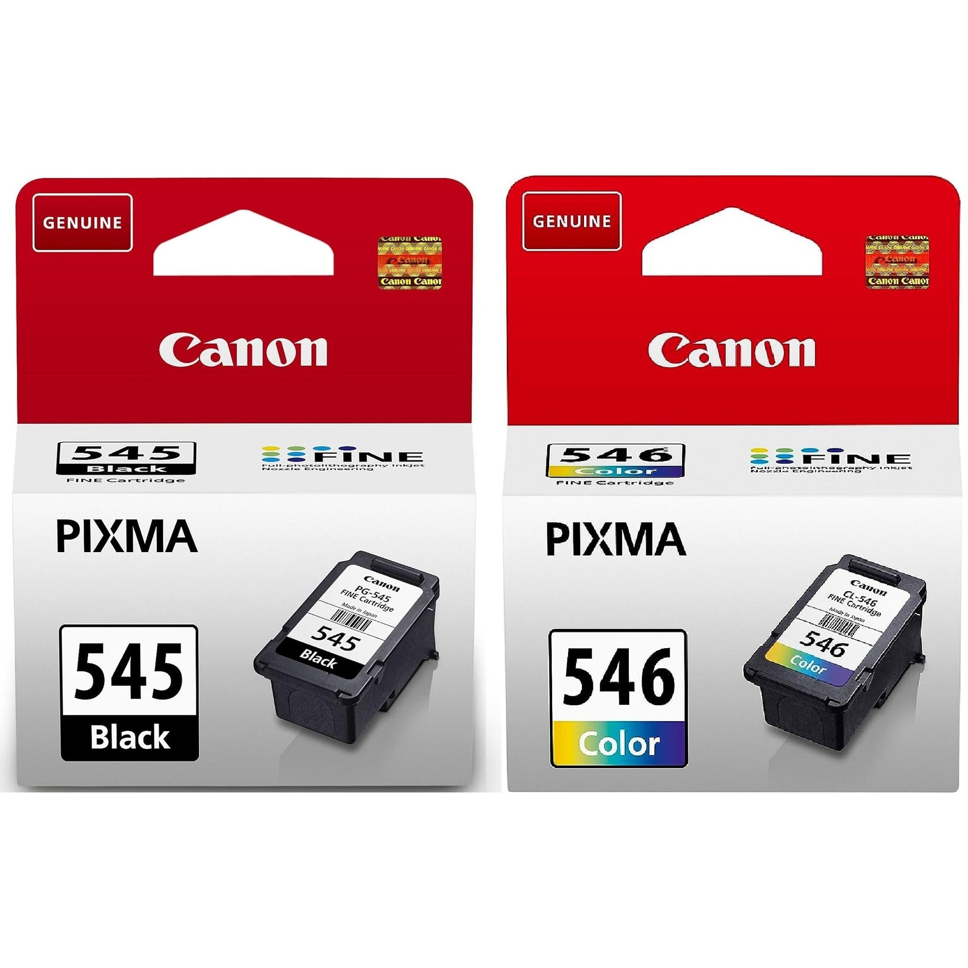 Canon PG-545 and CL-546 Original Ink Bundle Canon