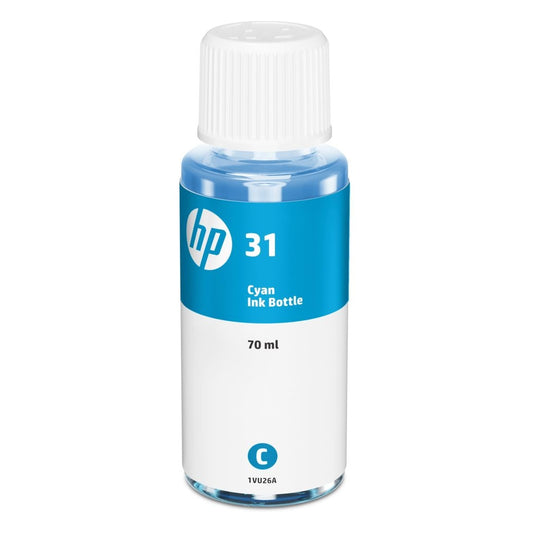 HP 31 70-ML CYAN ORIGINAL INK BOTTLE HP