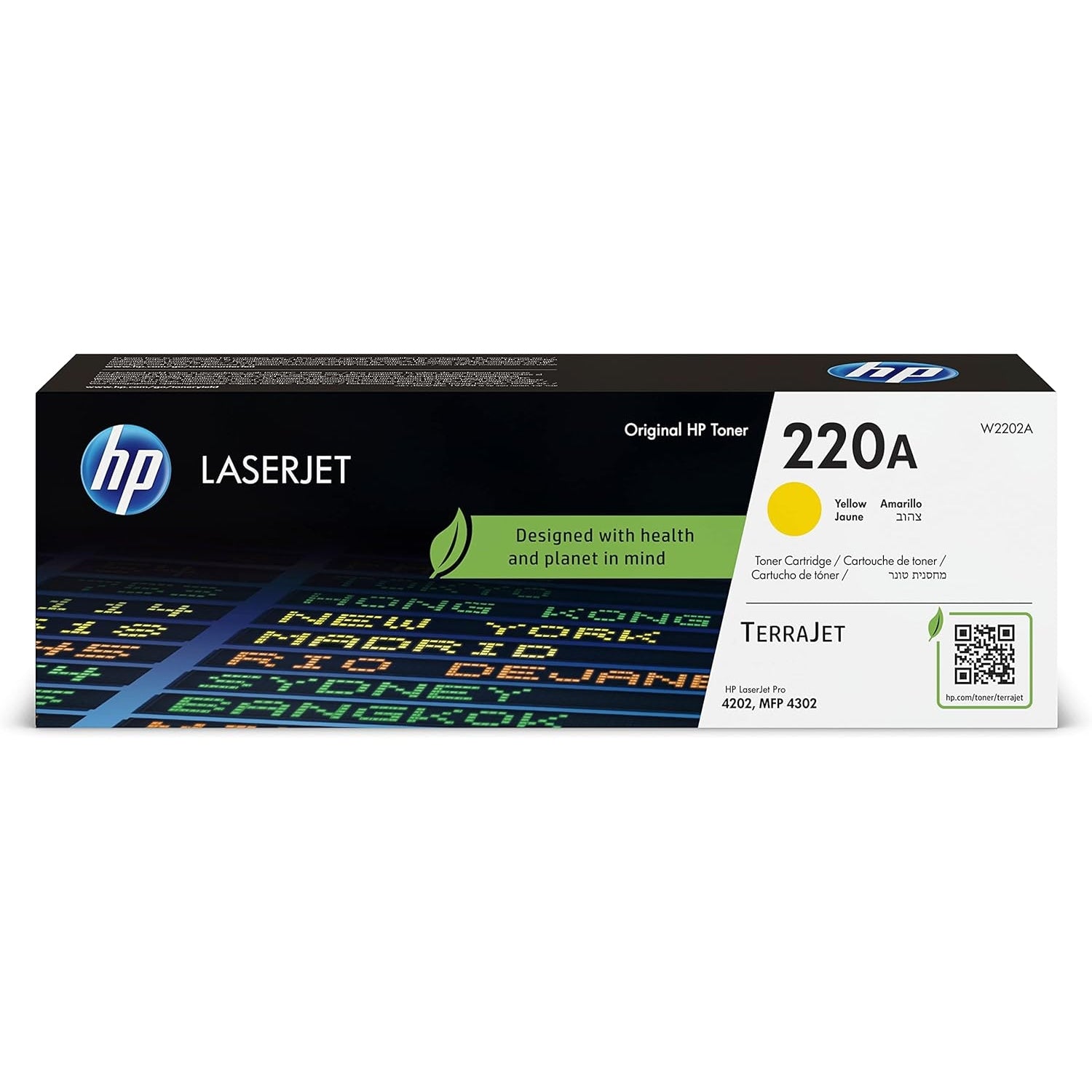 HP 220A Yellow Original Toner Cartridge