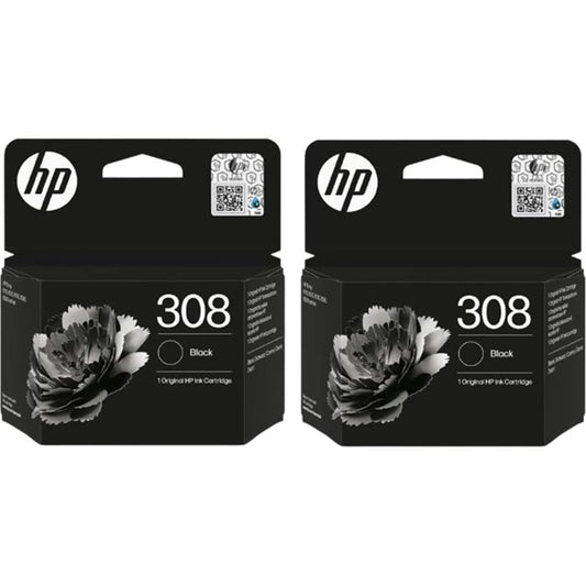 HP 308 Standard Black - 2 inks