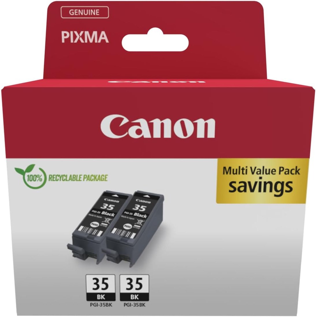 Canon PGI-35 Black Twin Pack - 1509B029
