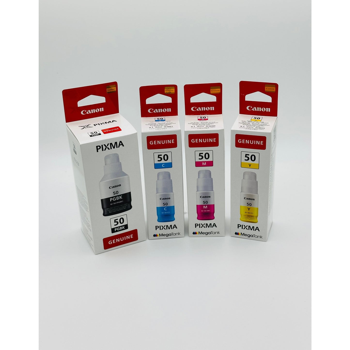 Canon GI-50 Smart Ink Bundle - Black, Cyan, Yellow, Magenta