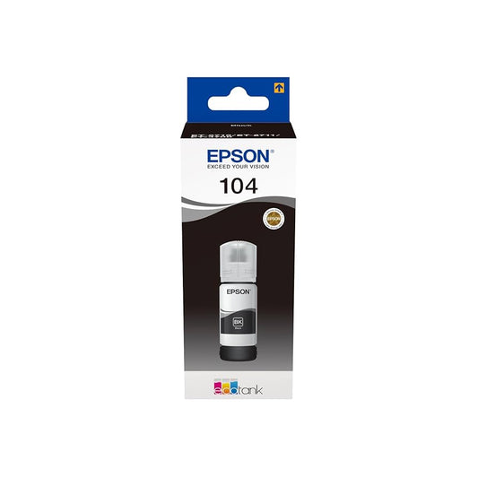 Epson 104 Ecotank Ink Bottle - Black