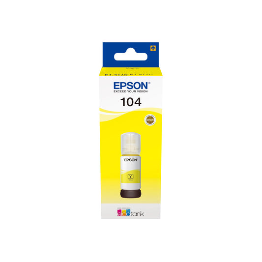 Epson 104 Ecotank Ink - Yellow
