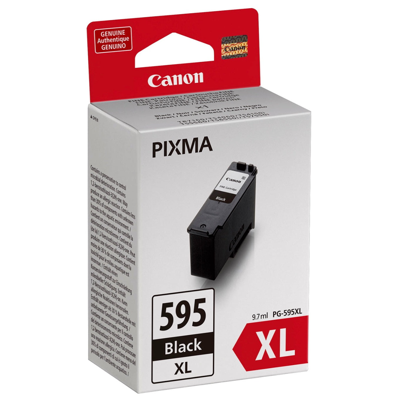 Canon PG-595XL High Yield Black Ink Cartridge - 7170C001