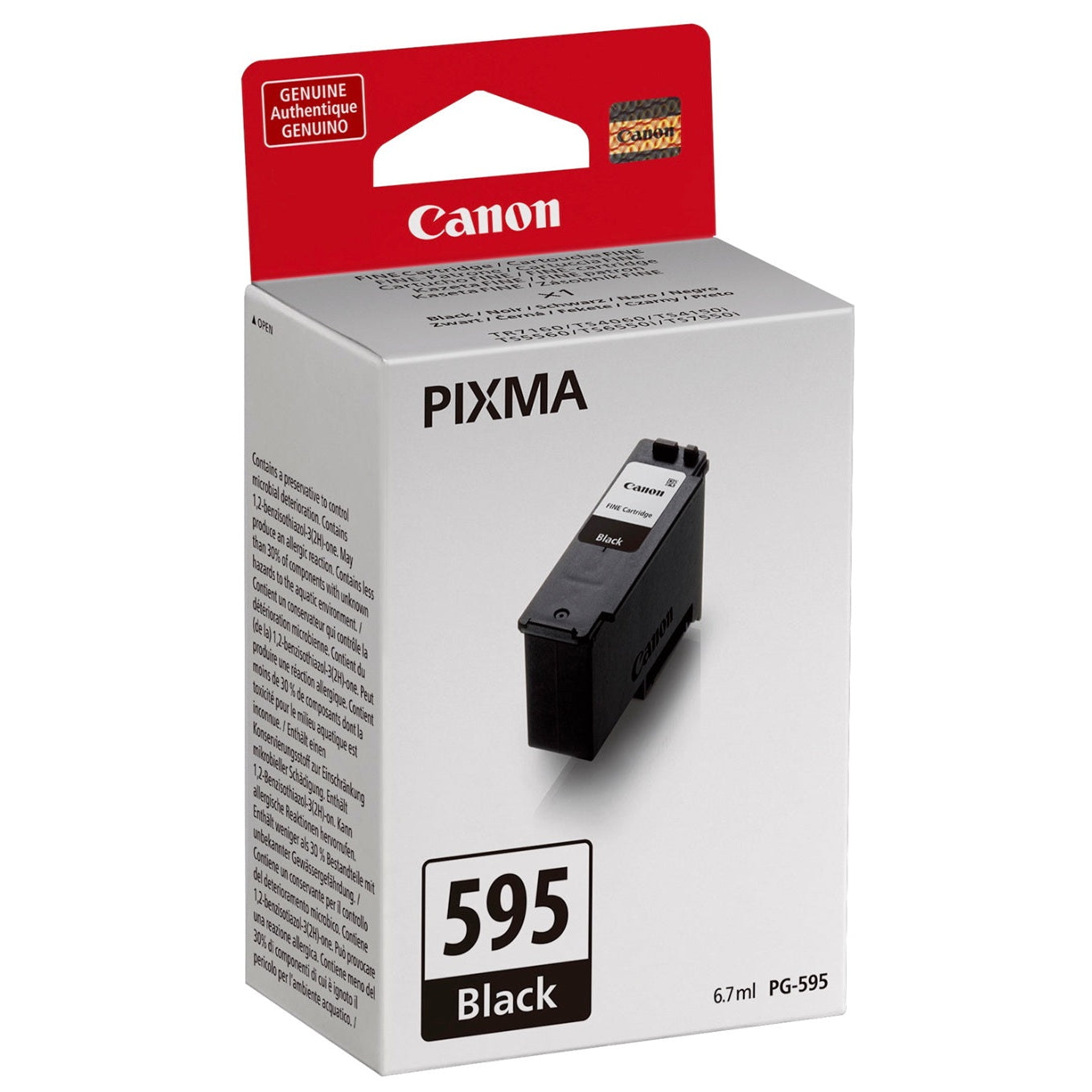 Canon PG-595 Black Ink Cartridge - 7171C001