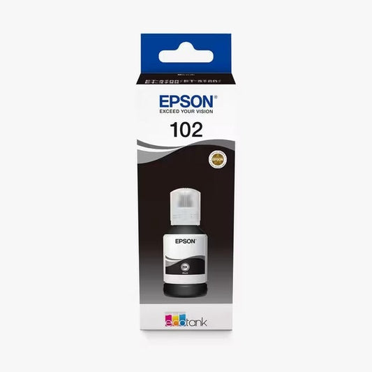 Epson 102 Black Ink Bottle - C13T03R140