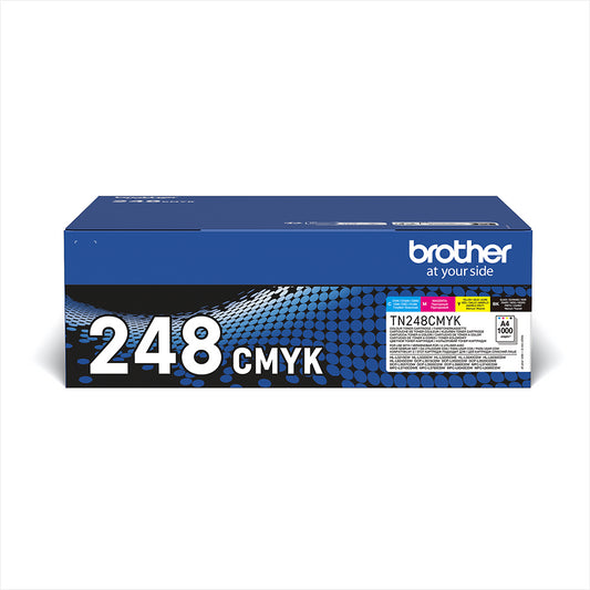 Brother TN248 Value pack - Black, cyan, magenta, yellow standard toner