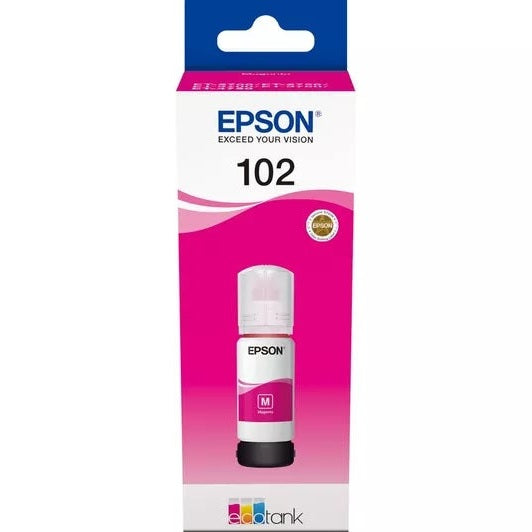Epson 102 Magenta Ink Bottle - C13T03R340