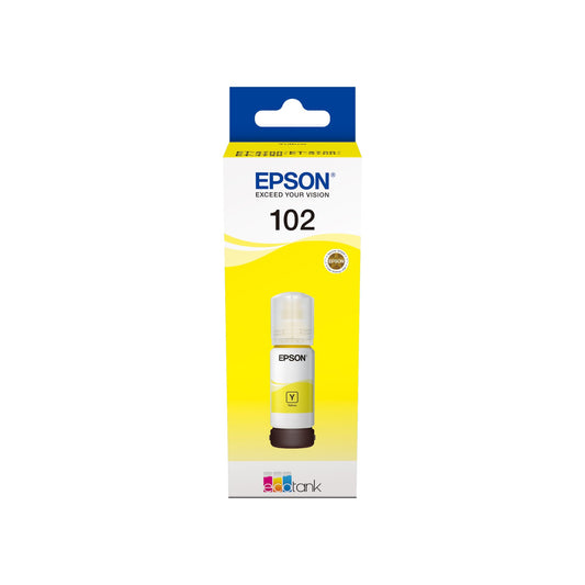 Epson 102 Yellow Ink Bottle - C13T03R440
