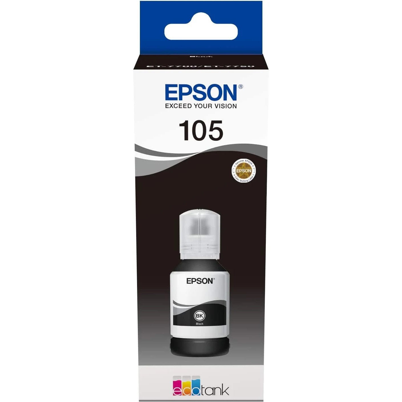 Epson 105 Black Ink Bottle - C13T00Q140