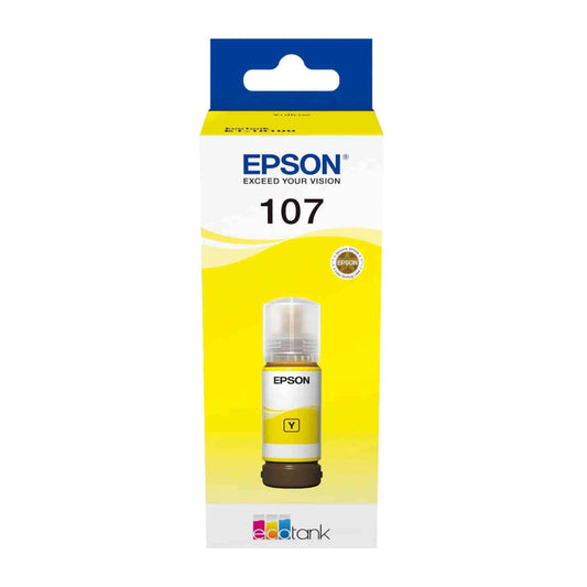 Epson 107 Yellow Ink Bottle - C13T09B440