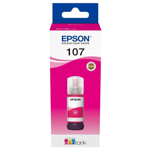 Epson 107 Magenta Ink Bottle - C13T09B340