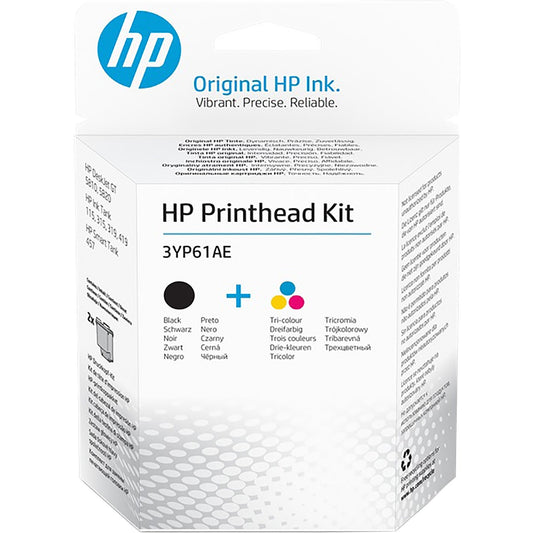 HP 3YP61AE Black/Tri-color GT Printhead Kit