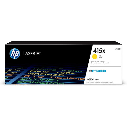 HP 415X Yellow Laserjet Toner Cartridge