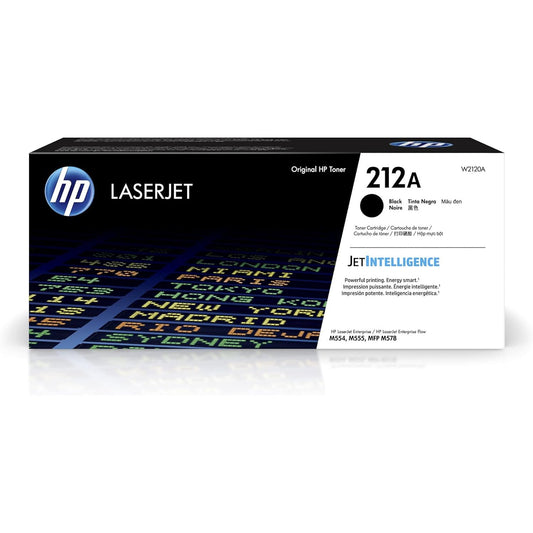 HP 212A Black Original Laserjet Toner Cartridge - W2120A