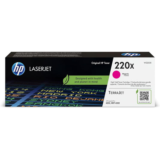 HP 220X Original Magenta Toner Cartridge W2203X