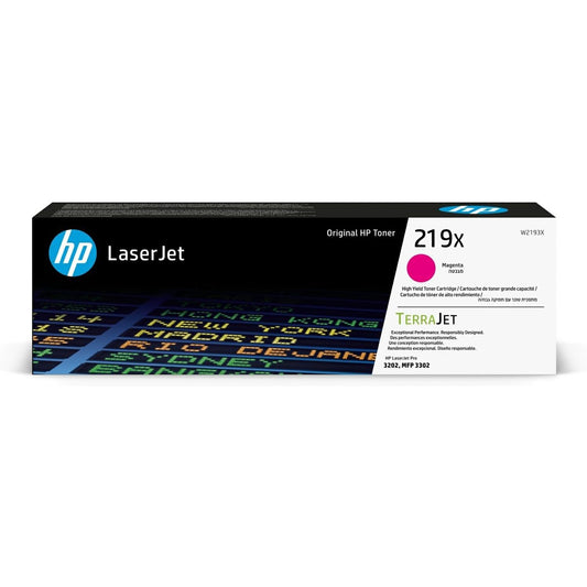 HP 219X High Yield Original Magenta Toner cartridge W2193X