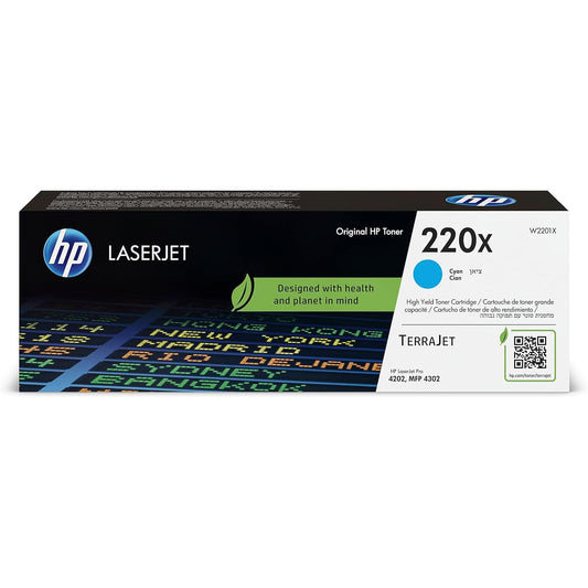 HP 220X Original Cyan Toner Cartridge