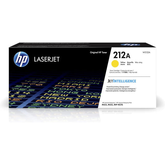 HP 212A Yellow Original Toner Cartridge - W2122A