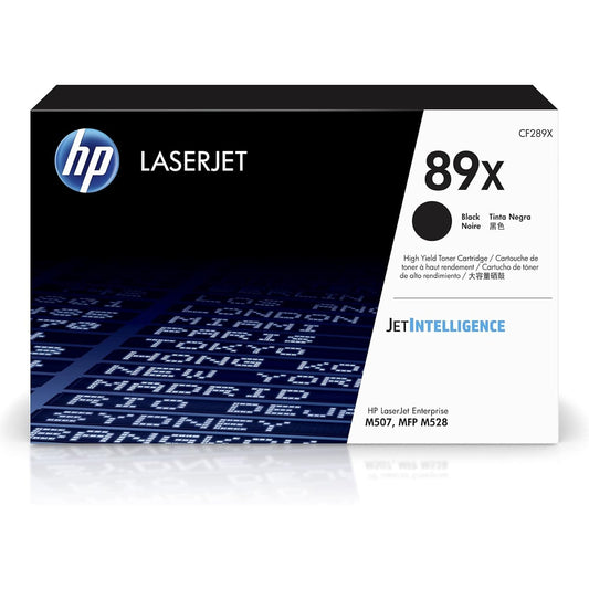 HP 89X High Yield Black Toner Cartridge