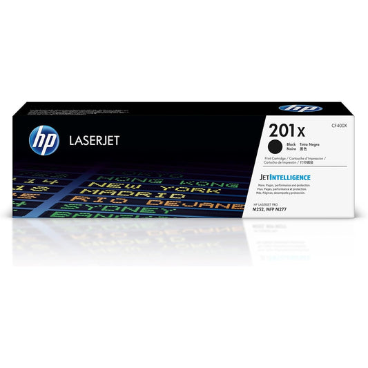 HP 201X 2-Pack High Yield Black Toner cartridge