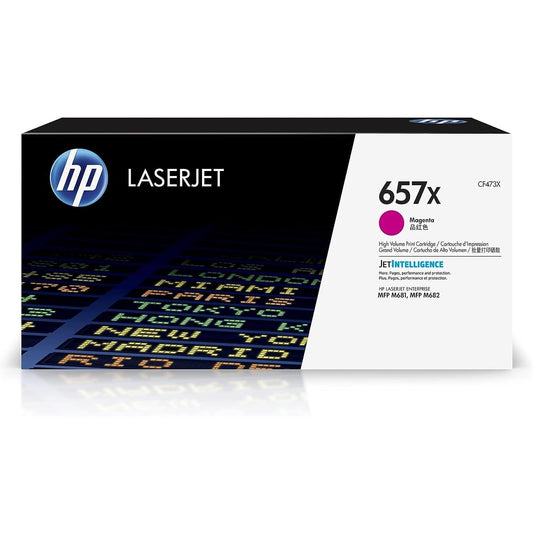 HP 657X High Yield Magenta Toner Cartridge