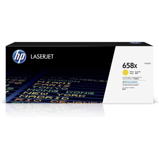 HP 658X - High Capacity Yellow Original LaserJet