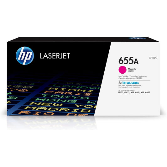 HP 655A Magenta original LaserJet toner cartridge