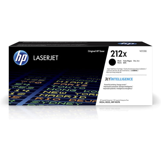 HP 212X High Yield Original LaserJet Toner Cartridge, Black, Single Pack