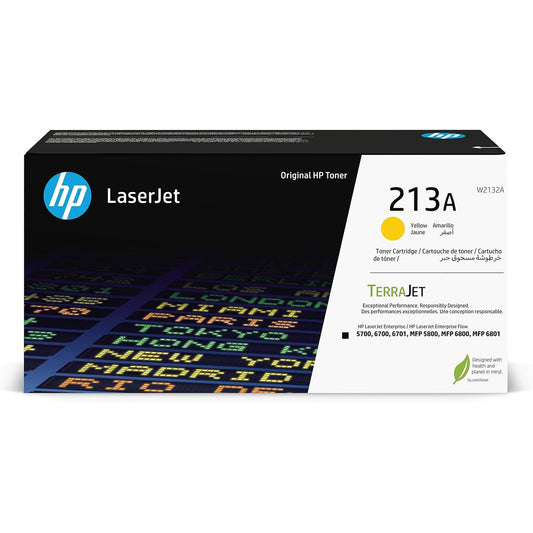 HP 213A Yellow LaserJet Toner Cartridge