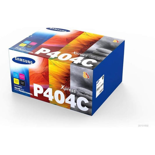 HP Samsung CLT-P404C 4-pack; black, yellow, cyan, magenta original Toner Cartridges