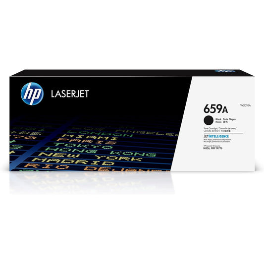 HP 659A Original LaserJet Toner Cartridge, Black, Single Pack