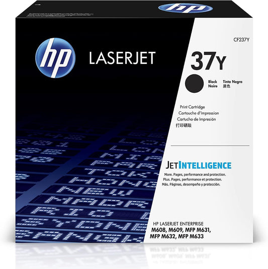 HP 37Y Extra High Yield - black - original - LaserJet - toner cartridge CF237Y