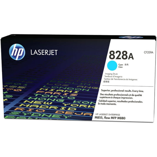 HP 828A LaserJet Image Drum, Cyan, Single Pack