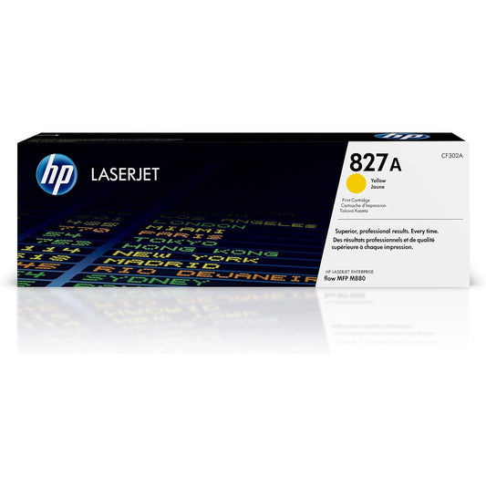HP 827A Yellow Toner Cartridge Single Pack