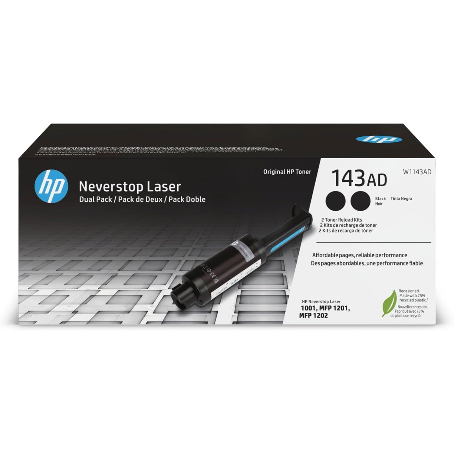 Buy HP Neverstop Laser Toner Kit Dual Pack, Black