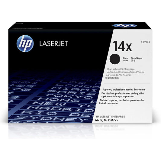 HP 14X Laser Toner Cartridge - High Yield Black Cartridge