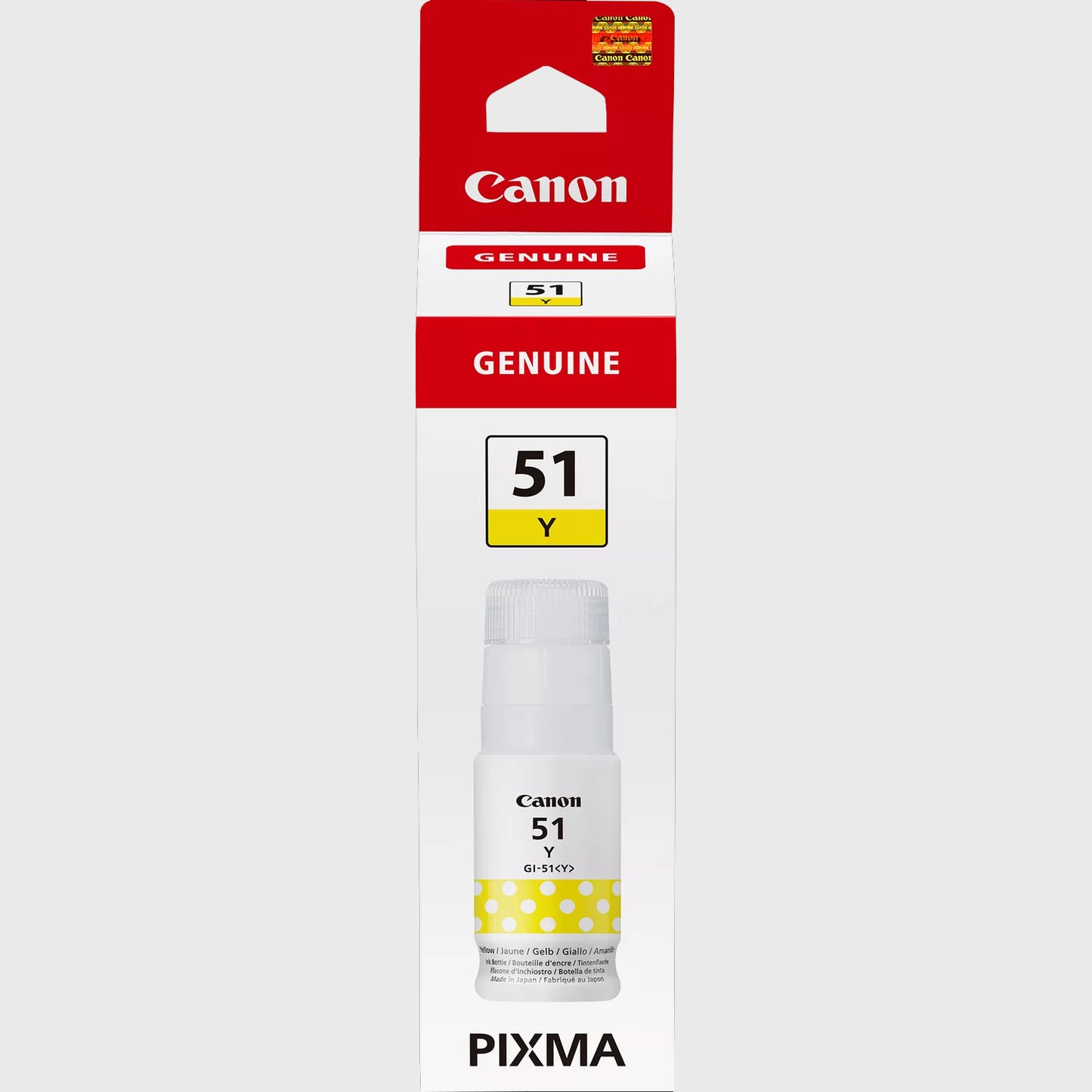 Canon GI-51Y, Ink Bottle, Yellow - 4548C001