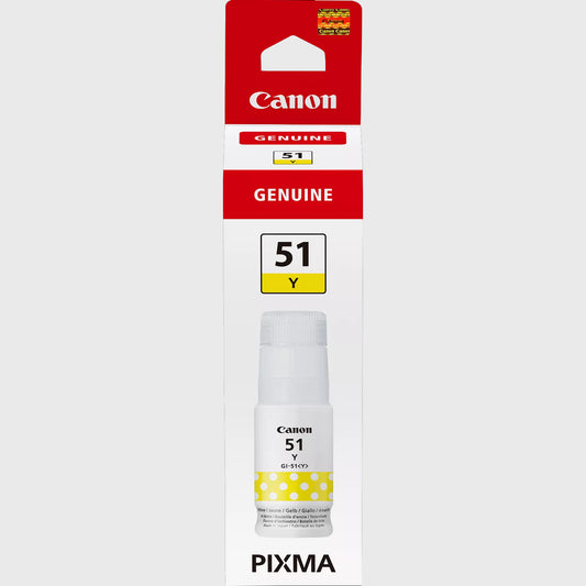Canon GI-51Y, Ink Bottle, Yellow - 4548C001