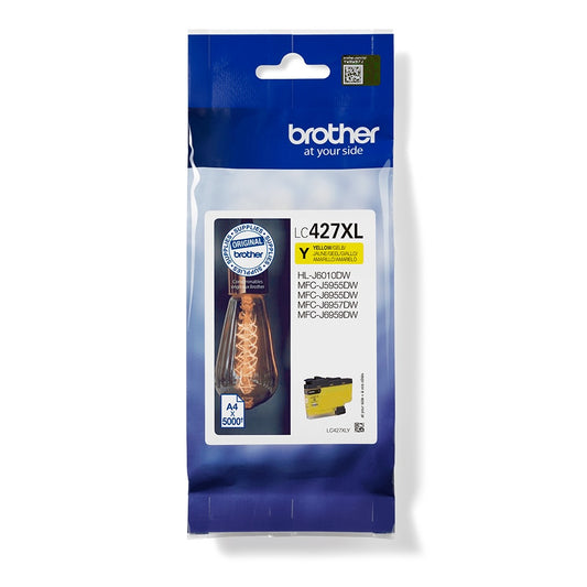 Brother LC427XLY Yellow High Capacity Ink Cartridge - LC427XLY