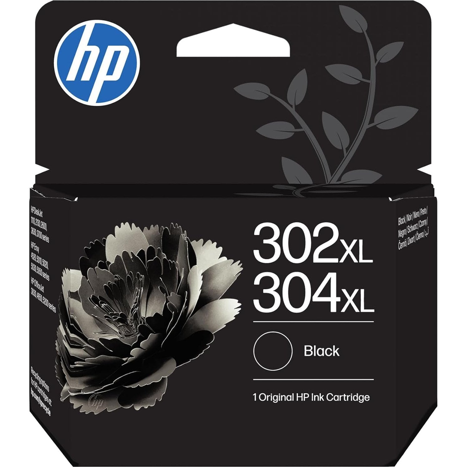 HP 302XL/304XL Black Original Ink Cartridge - B7RT9AE