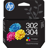 HP 302/304 Tri-Colour Original Ink Cartridge - B7RT6AE